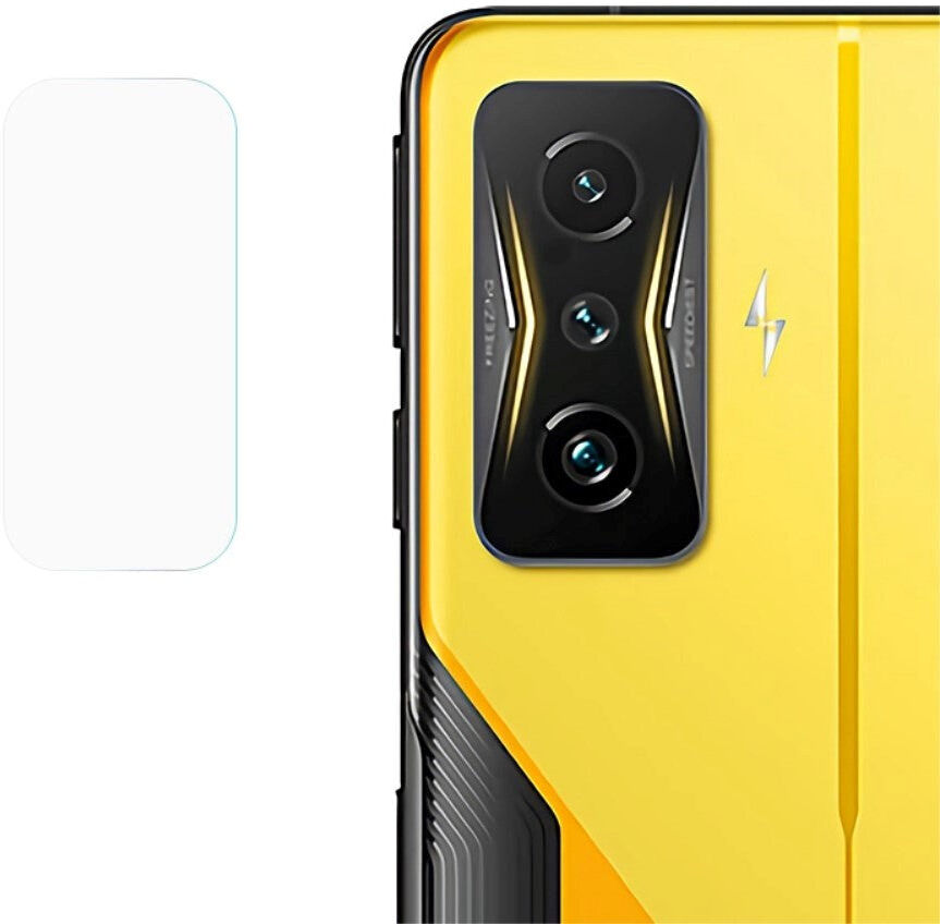 INCOVER Xiaomi Poco F4 GT Kamera Beskyttelsesglas - Gennemsigtig
