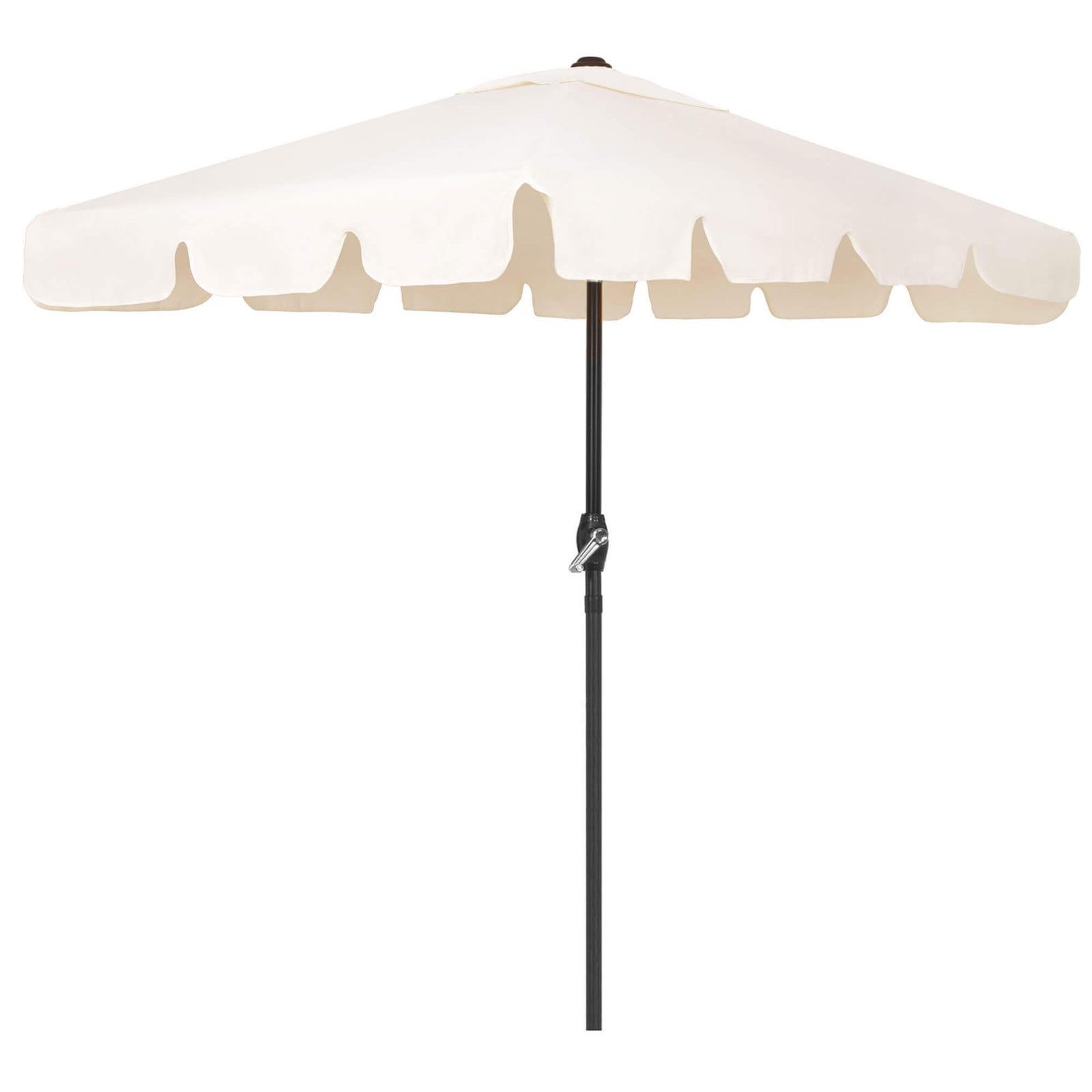 Springos Kantelbare Parasol met Ventilatie - Ecru - 200 x 130 cm