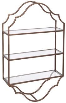 Kate and Laurel Leanna Tiered Wall Shelf
