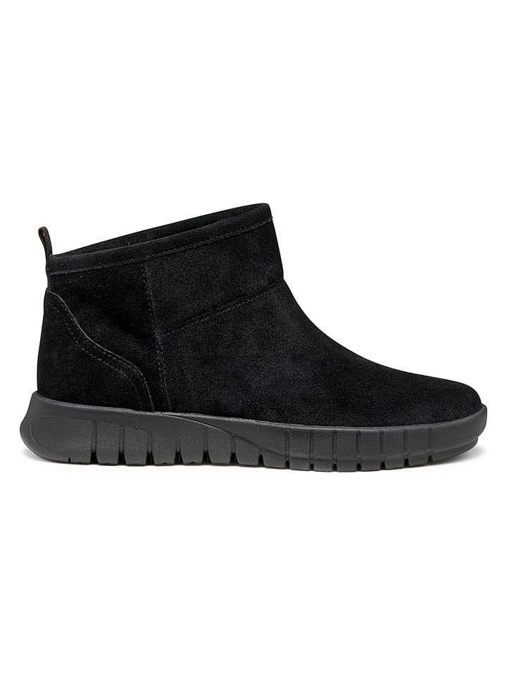 Geox Leder-Boots in Schwarz - 41