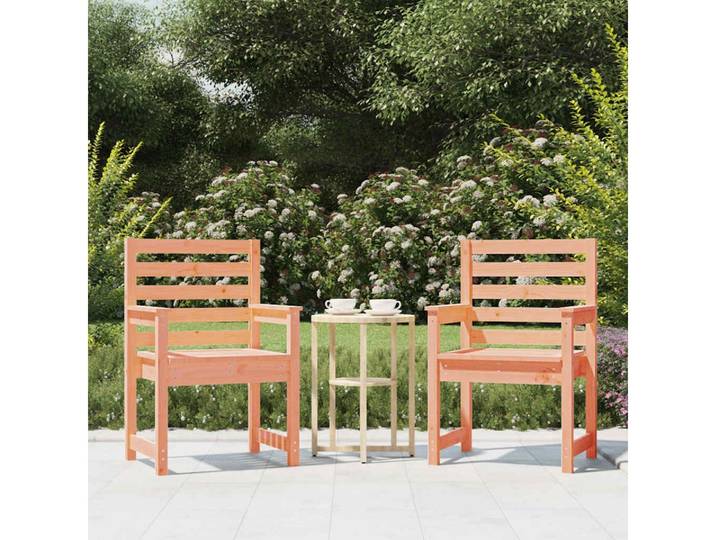 vidaXL Sitzgruppe vidaXL Gartenstühle 2 Stk. 60x48x91 cm Massivholz Douglasie