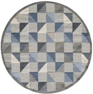 Domani Napa Geometric Ombre Indoor/ Outdoor Rug