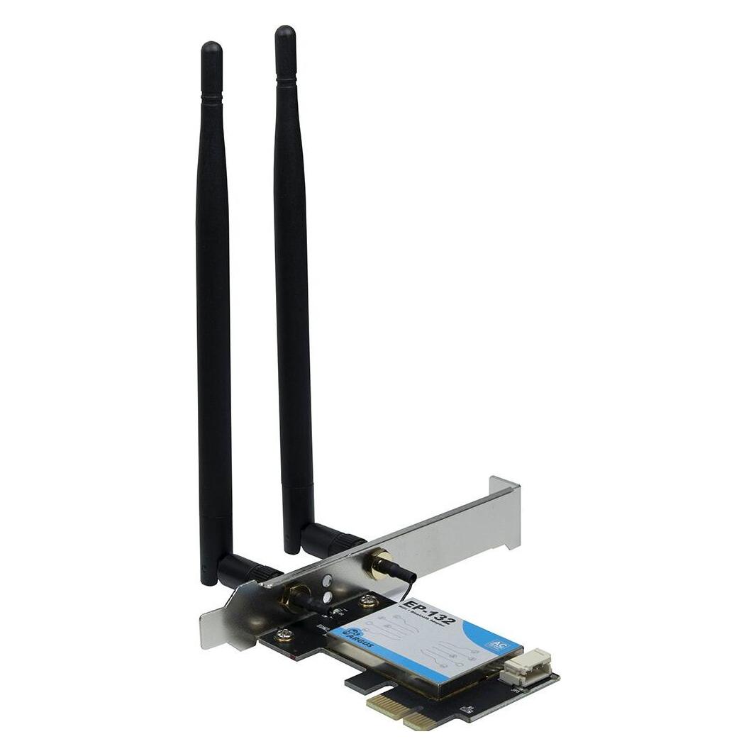Intertech Wi-Fi 5 PCIe Adapter EP-132 Antenne,Bluetooth 4.2 (Mini PCI Express) (88883058)