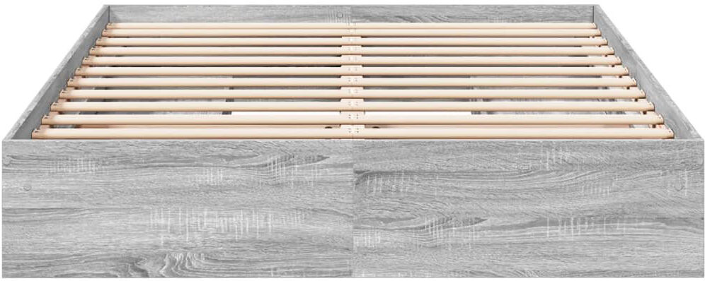 Alpen Home Greger Drawers Bed Frame Grey Sonoma 160 x 200cm