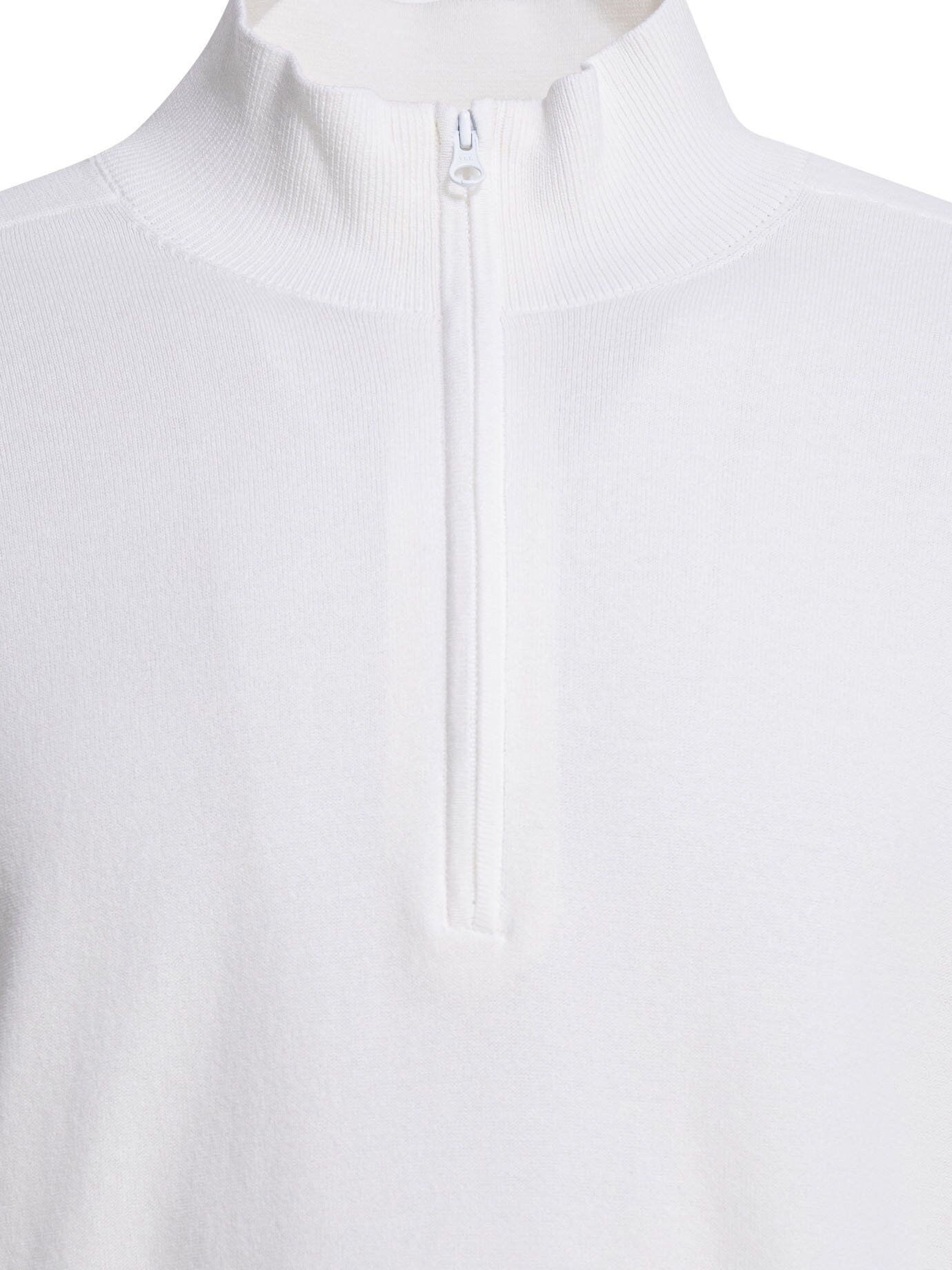 CP Company C.P. Company pull homme blanc demi-zip en coton Blanc L