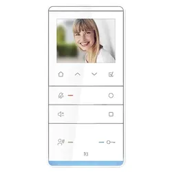 TCS Tür Control Video IP Innenstation weiß zum Freisprechen IVW5411-0145