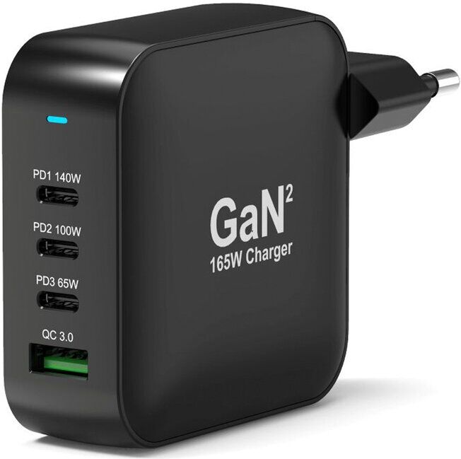 CARREGADOR PORT DESIGNS USB TYPE-C GAN2 165W