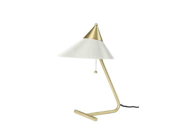 Warm Nordic Brass Top Tischleuchte Warm white, Messinggestell