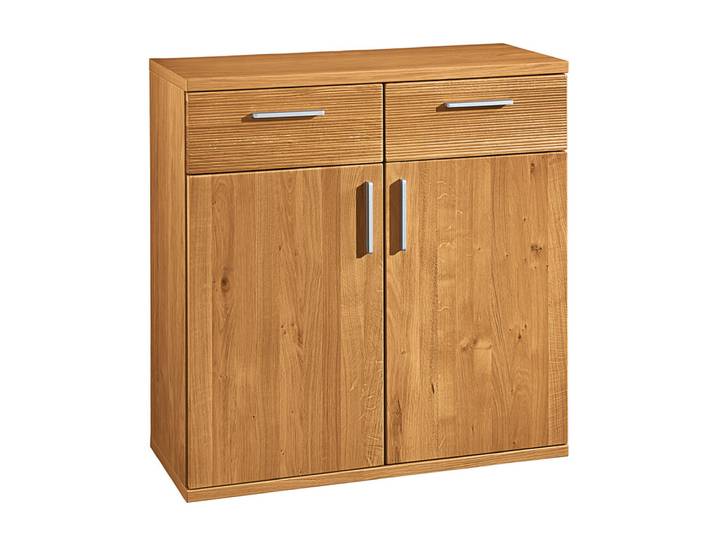 Kommode AMELIA 84 x 87 cm Kernbuche teilmassiv