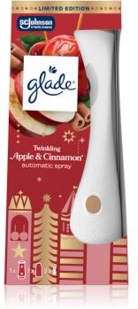 Glade Automatic Spray Twinkling Apple & Cinnamon ambientador automático com recarga 269 ml. Automatic Spray Twinkling Apple & Cinnamon
