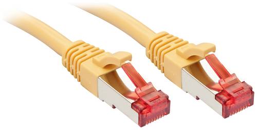 LINDY 47769 RJ45 Patchkabel CAT 6 S/FTP 15.00m Gelb 1St.