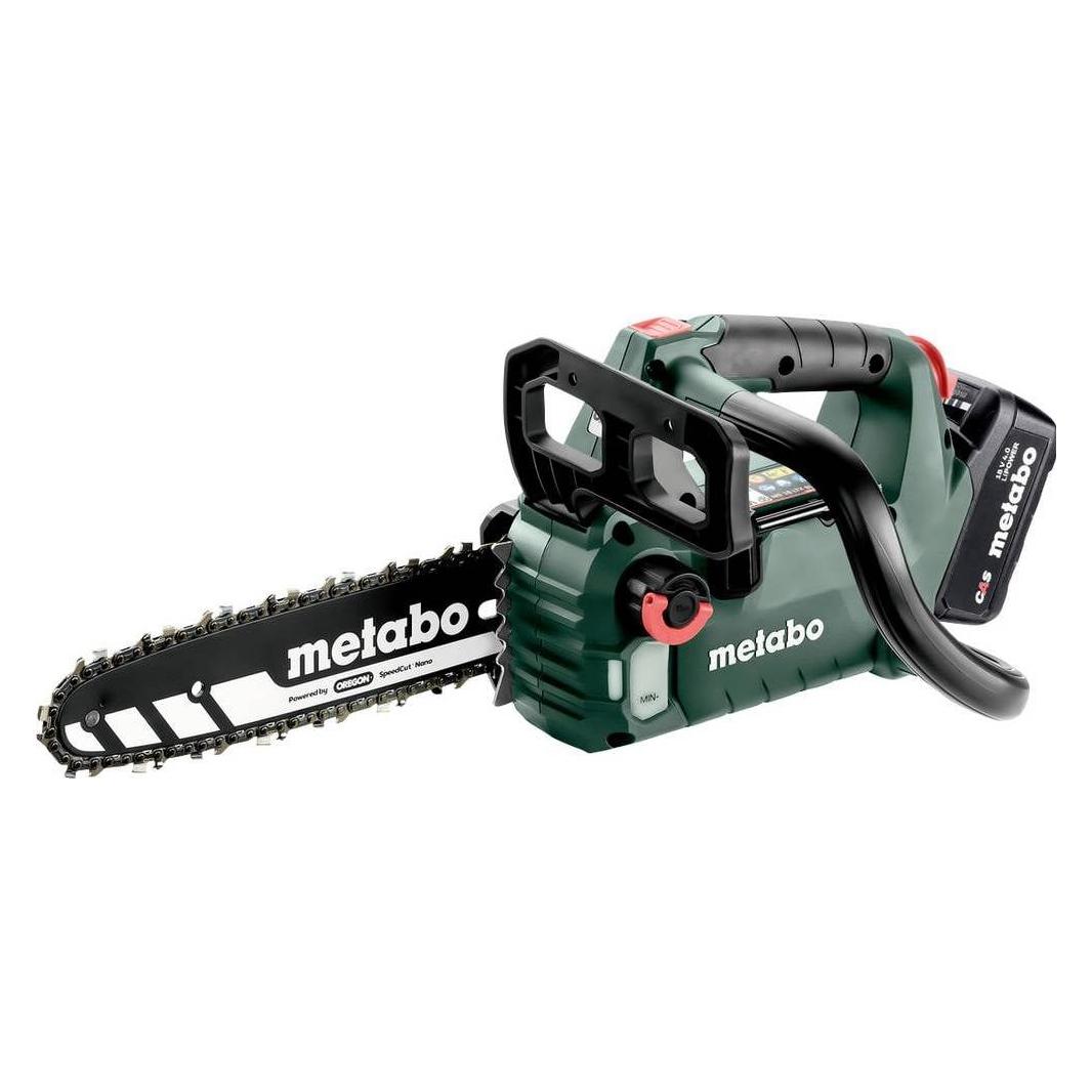 Metabo Akku Akku-Kettensäge inkl. Akku, inkl. Ladegerät Schwertlänge 250 mm (Akku Kettensäge) (601595900)