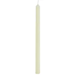 IB Laursen Dünne hohe Kerze 20 cm, Ø 1,3 cm, creme