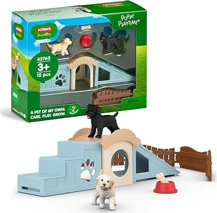 Schleich Abenteuerzeit für Welpen 42763