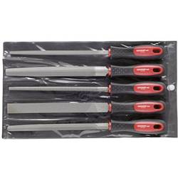 Gedore RED 3301597 Feilensatz 3-kant + 4-kant + flach + rund + halbrund 5-teilig Länge 310 mm 1 St.