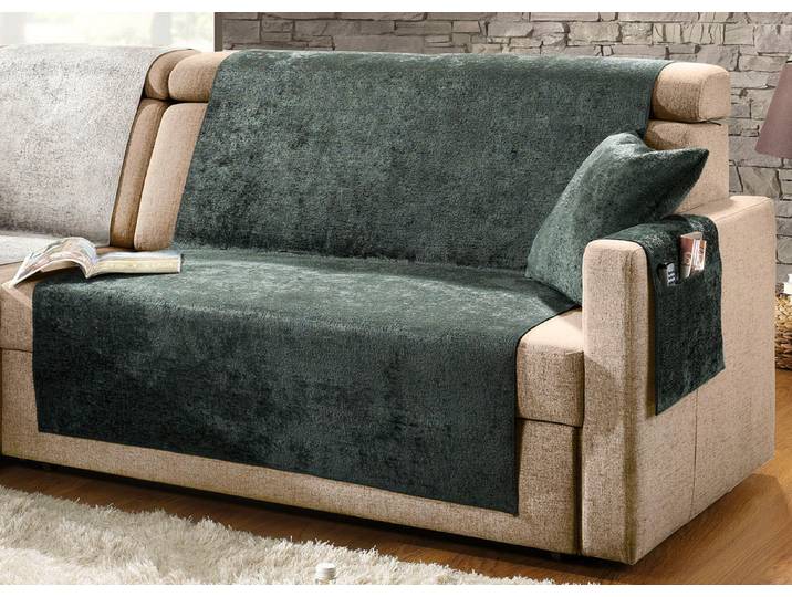 Wohnaccessoires mit Anti-Rutsch-Beschichtung, Tanne, Größe 842 (Couchschoner, 110x140 cm)