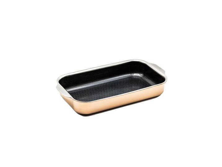Hâws Plat à rôtir Hâws Santo à revêtement hybride rose gold 32x18 cm