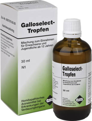 Dreluso-Pharmazeutika Dr.Elten & Sohn GmbH GALLOSELECT Tropfen 30 ml 00605022