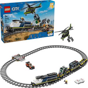 LEGO City 60508 Überfall auf den Polizeizug, ab 7 Jahre, 1.313 Teile