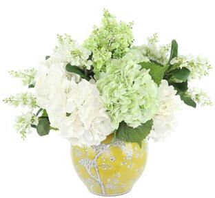 Creative Labs Centerpiece with Hydrangeas and Lilac - 18