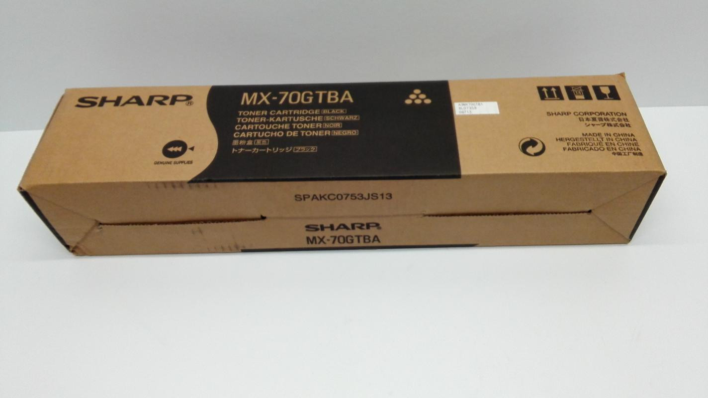 Sharp MX70GTBA Tonerpatroon - Zwart - 1 stuk