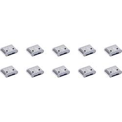 Renkforce USB-C® Port Schloss RF USB-C® Lock Extention Set Silber-Grau (metallic) RF-7552044