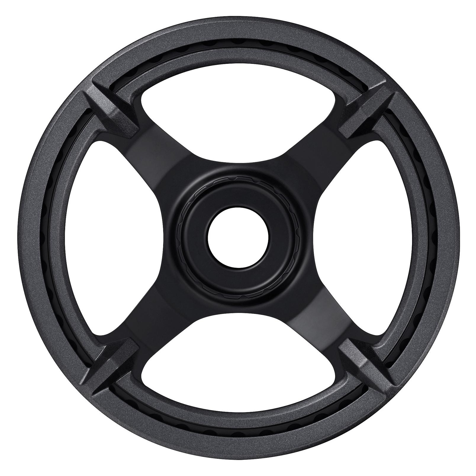 Shimano STEPS E6100 Kettenblatt Cl:46,5mm mit 2-fach mit Kettenschutz (44) (ESMCRE61B4DG)