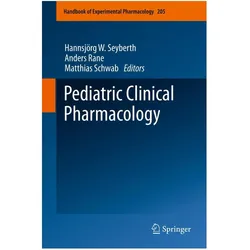 Pediatric Clinical Pharmacology, Fachbücher von Anders Rane, Matthias Schwab, Hannsjörg W. Seyberth