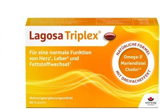Wörwag Pharma GmbH &amp; Co. KG Lagosa Triplex soft capsules (60 pcs)
