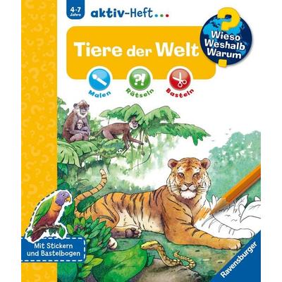 Wieso? Weshalb? Warum? aktiv-Heft - Tiere der Welt, Taschenbuch von , Ravensburger Verlag GmbH, 978-3-473-32695-2