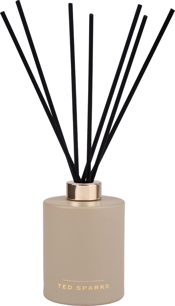 Ted Sparks XL Geurstokjes Tonka & Pepper Huisparfum Luxe Verpakking