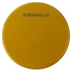Abdeckung für Türgarnitur Nylon | 10er Pack Knaufdeckel | gelb