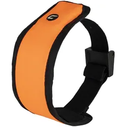 Lemvigh-Müller Coast SA300 Genopladelig LED Sikkerhedsarmbånd med USB (Wasserabweisendes Material), Uhrenarmband, Orange