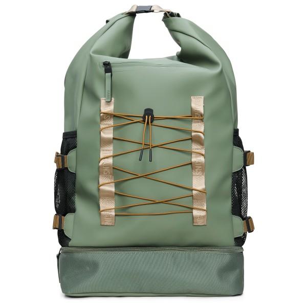 Rains - Trail Mountaineer Rolltop Large W3 - Reiserucksack grün