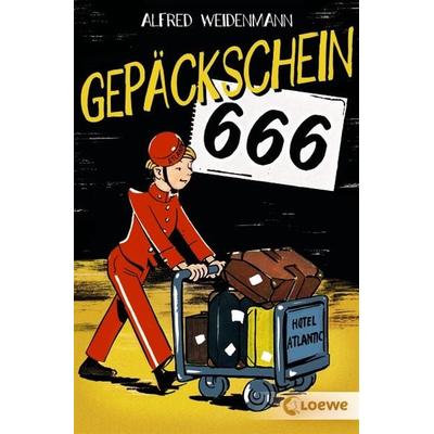 Gepäckschein 666, Taschenbuch von Alfred Weidenmann, Loewe