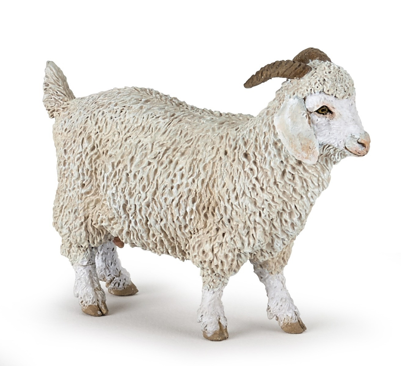 Papo 51170 Boerderijdieren set met 3 figuurtjes, Wit, PVC