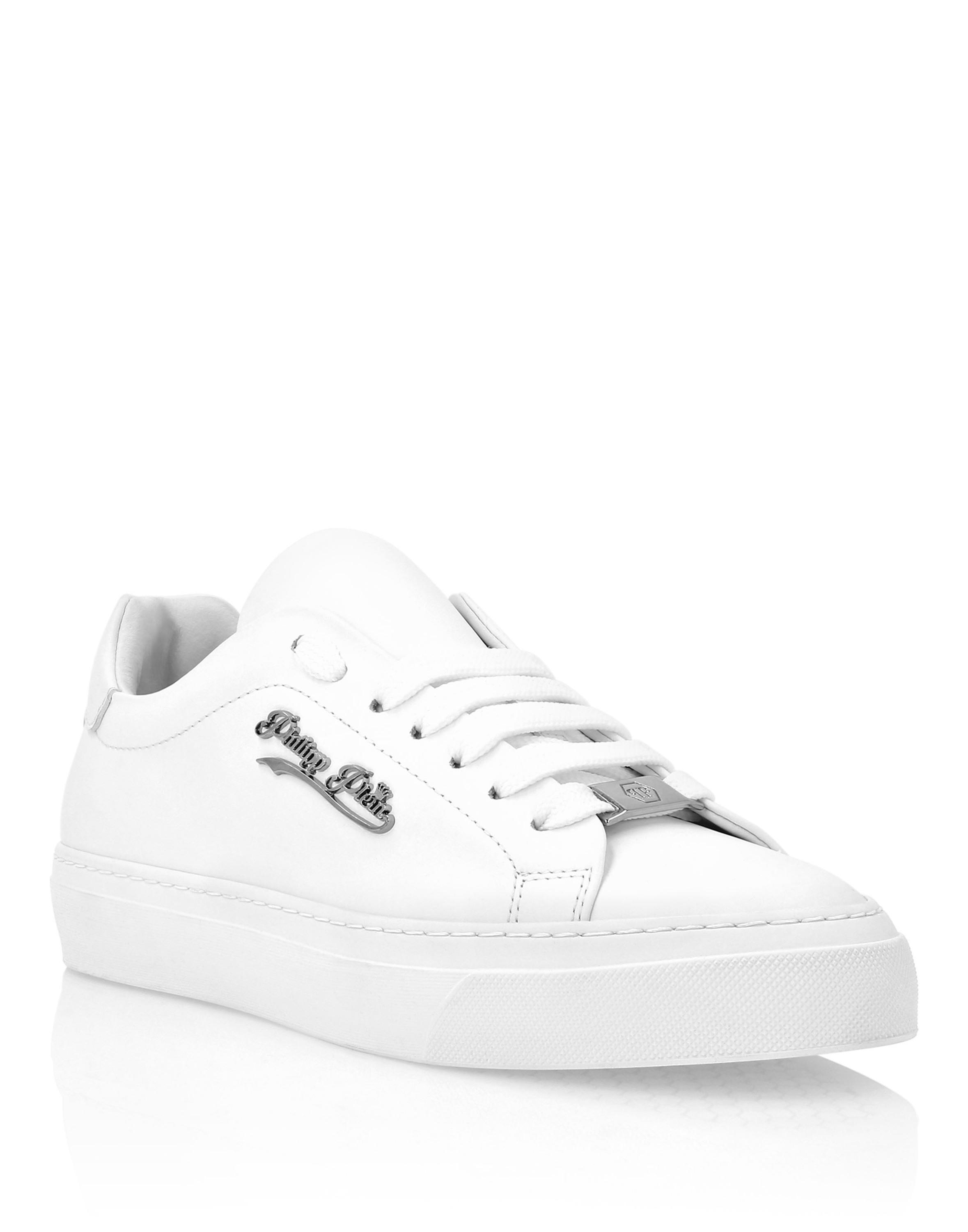 Philipp Plein Low-top-Sneaker Signature - Weiß