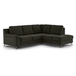 COTTA Ecksofa mit Funktion Boom Stoff Hunter