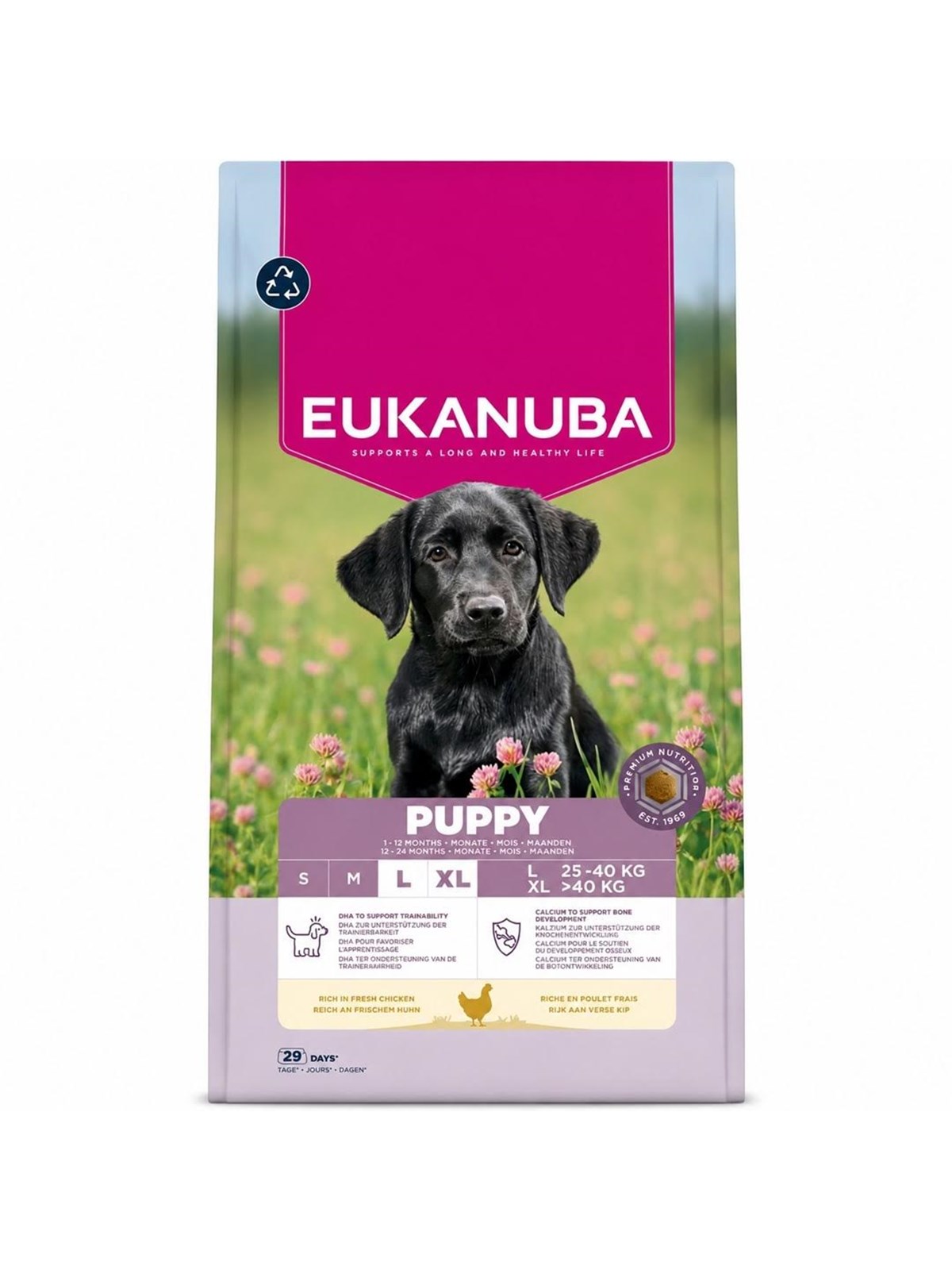 Eukanuba Premium Nutrition Puppy Large & Giant Breed Huhn - Trockenfutter für Hunde - 18kg