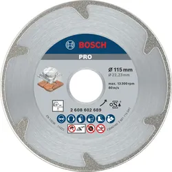Bosch PRO Diamanttrennscheibe Best for Marble - 2608602689