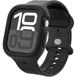 Spigen - Caseology Vault - Apple Watch 10 46mm - Matte Black, Smartwatch Zubehör, Schwarz