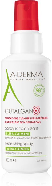 A-Derma Cutalgan Refreshing Spray soothing spray to treat irritation and itching 100 ml