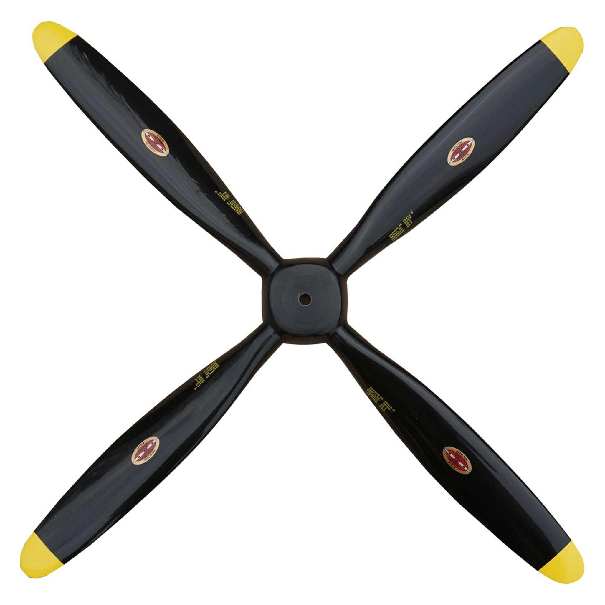 Biela Carbon Luftschraube 4-Blatt 25x14 MOKI 180 Scale "Corsair" (4-25X14-SC-BY-CORS-MOKI180)
