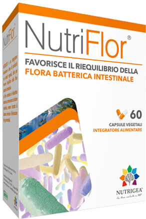 Nutrigea NutriFlor Integratore Simbiotico 60 Capsule