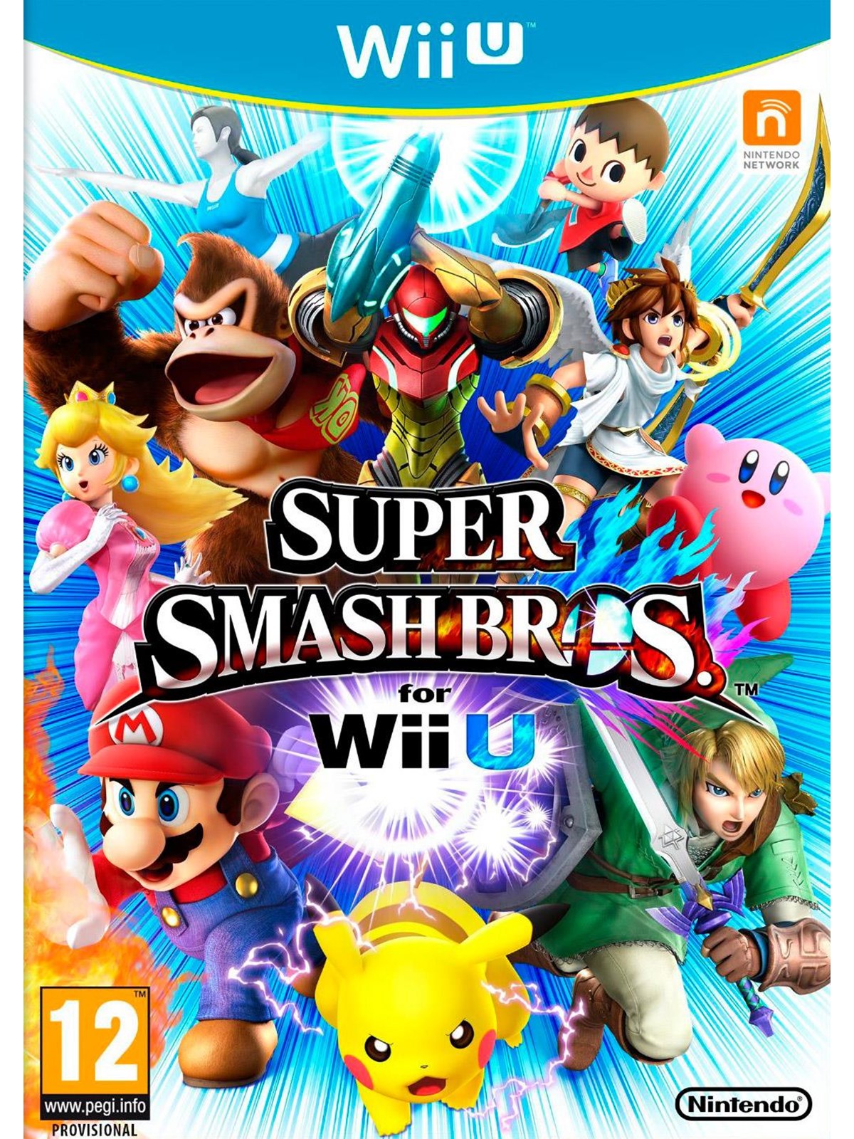 Super Smash Bros - Nintendo Wii U - Fighting - PEGI 12