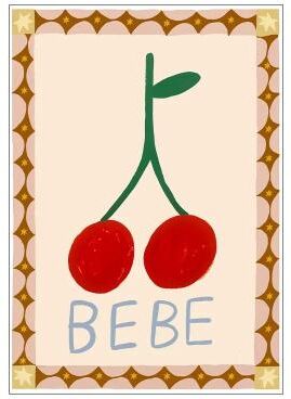 Inspire Select Nordic Nursery Canvas Wall Art Minimalist Kids Room Poster Decoration 6 21.7 X 31.5 In