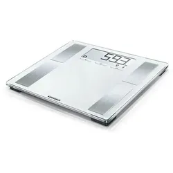 Soehnle Shape Sense Connect 100 Rechteck Silber Elektronische Personenwaage