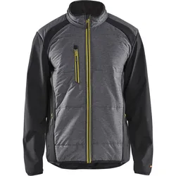 Blakläder Hybrid Jacke 4929 1911 in drei Farben - schwarz/gelb - XL