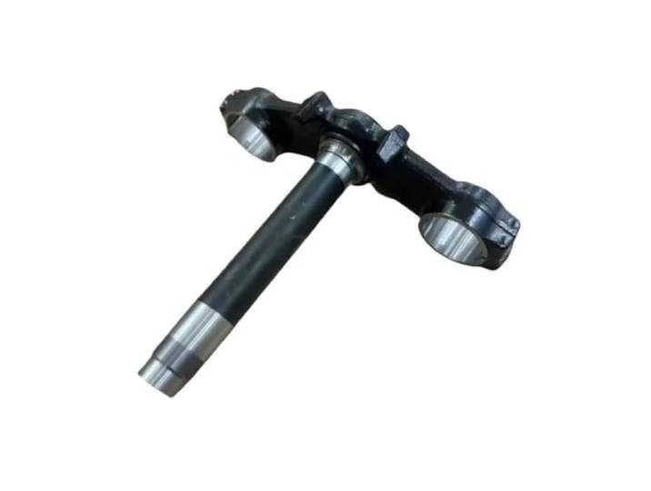 Obere Gabelbrücke， Für Z900 2019-2024 Motorrad Untere Obere Gabelbrücke Gabel Rohr Halter Gabelführung Gabelbrücke，(Lower)