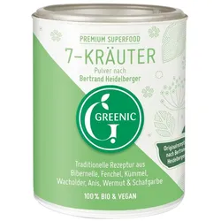 Superfood Trinkpulver - 7-Kräuter nach Bertrand Heidelberger 75g